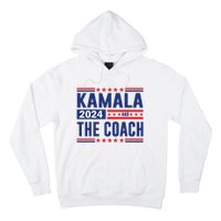 Kamala And The Coach 2024 Election Kamala Harris Tim Waltz Hoodie