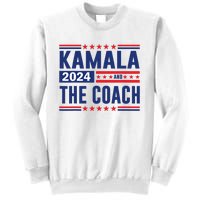 Kamala And The Coach 2024 Election Kamala Harris Tim Waltz Sweatshirt