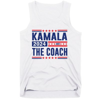 Kamala And The Coach 2024 Election Kamala Harris Tim Waltz Tank Top