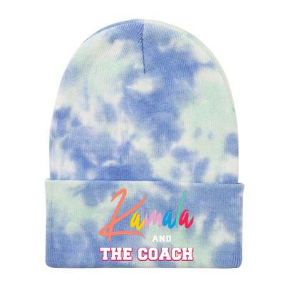 Kamala And The Coach Childless Cat Ladies For Harri Tie Dye 12in Knit Beanie