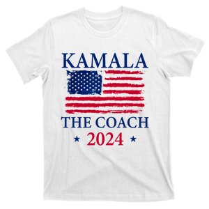 Kamala And The Coach 2024 Kamala Harris Tim Walz T-Shirt