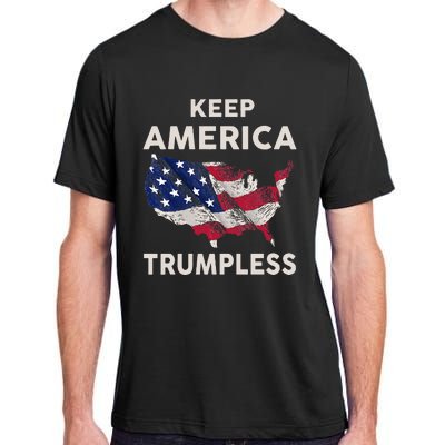 Keep America Trumpless Adult ChromaSoft Performance T-Shirt