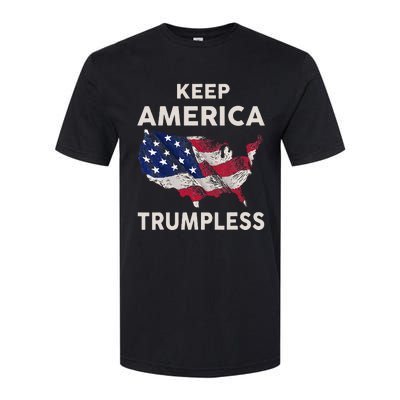 Keep America Trumpless Softstyle CVC T-Shirt