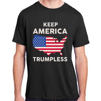 Keep America Trumpless Adult ChromaSoft Performance T-Shirt