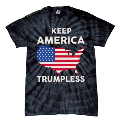 Keep America Trumpless Tie-Dye T-Shirt