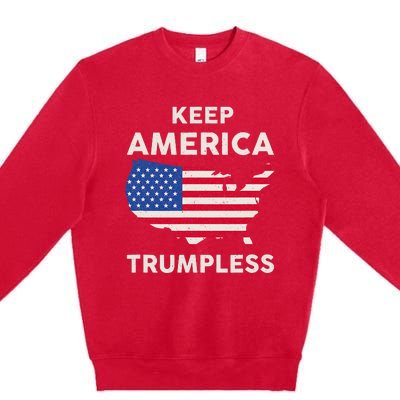 Keep America Trumpless Premium Crewneck Sweatshirt