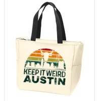 Keep Austin Texas Weird For Austinite Zip Tote Bag