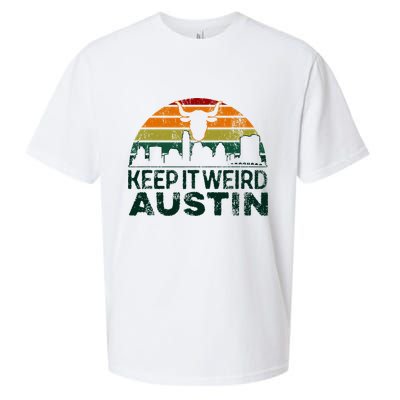 Keep Austin Texas Weird For Austinite Sueded Cloud Jersey T-Shirt