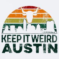 Keep Austin Texas Weird For Austinite Sueded Cloud Jersey T-Shirt