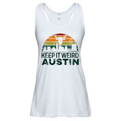 Keep Austin Texas Weird For Austinite Ladies Essential Flowy Tank