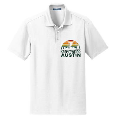 Keep Austin Texas Weird For Austinite Dry Zone Grid Polo