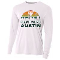 Keep Austin Texas Weird For Austinite Cooling Performance Long Sleeve Crew