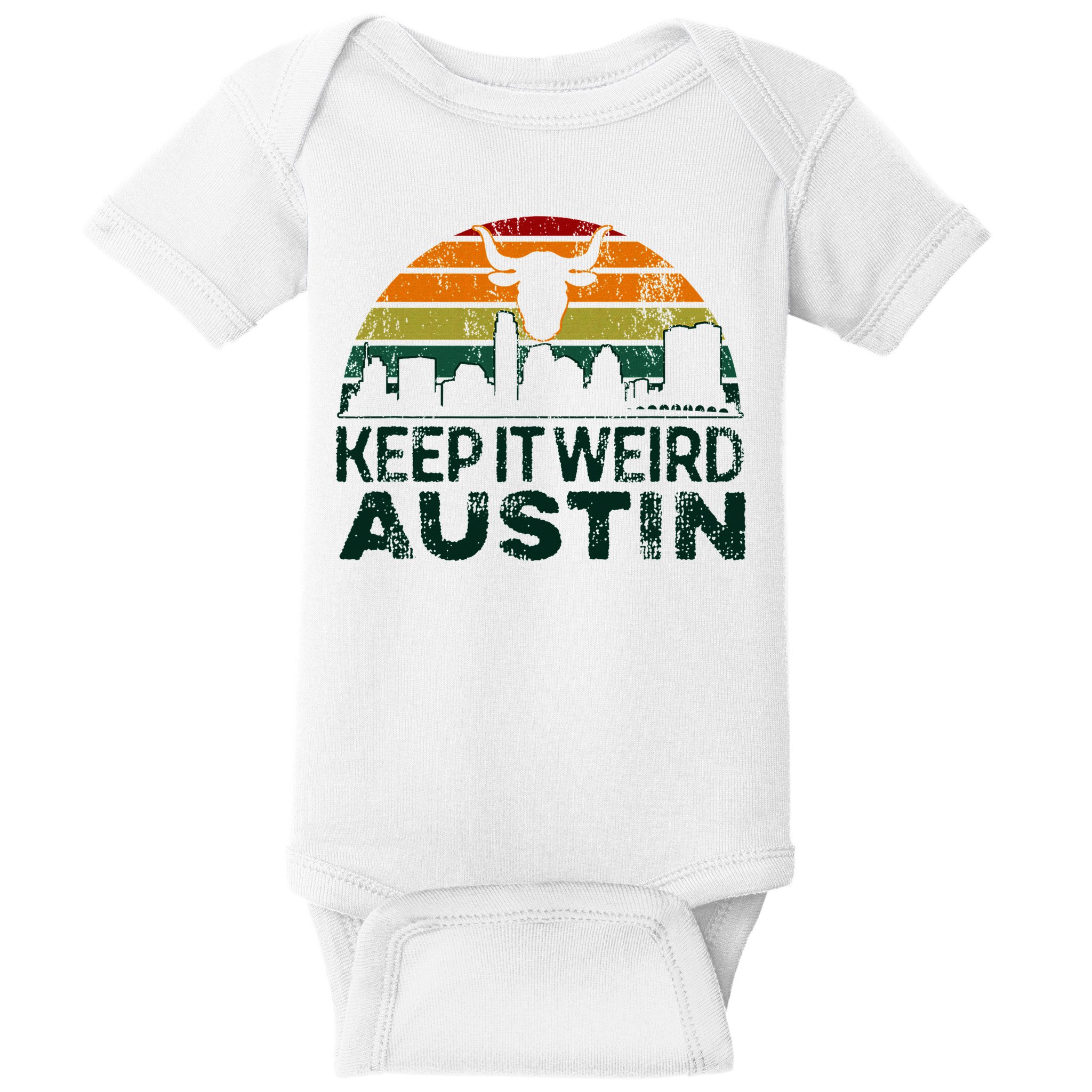 Keep Austin Texas Weird For Austinite Baby Bodysuit