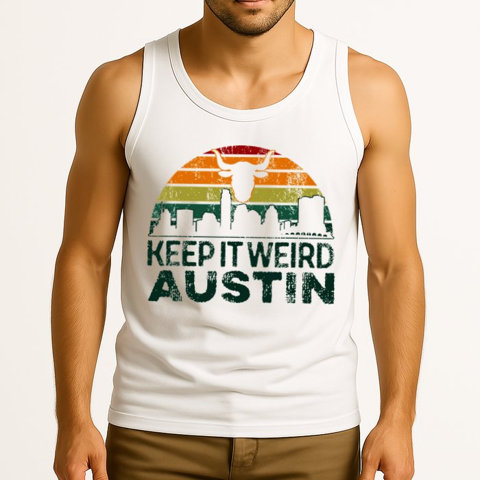 Keep Austin Texas Weird For Austinite Tank Top