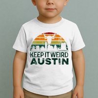 Keep Austin Texas Weird For Austinite Toddler T-Shirt
