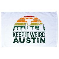 Keep Austin Texas Weird For Austinite Microfiber Hand Towel