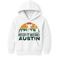 Keep Austin Texas Weird For Austinite Kids Hoodie