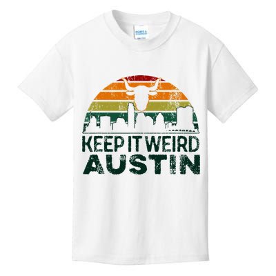 Keep Austin Texas Weird For Austinite Kids T-Shirt