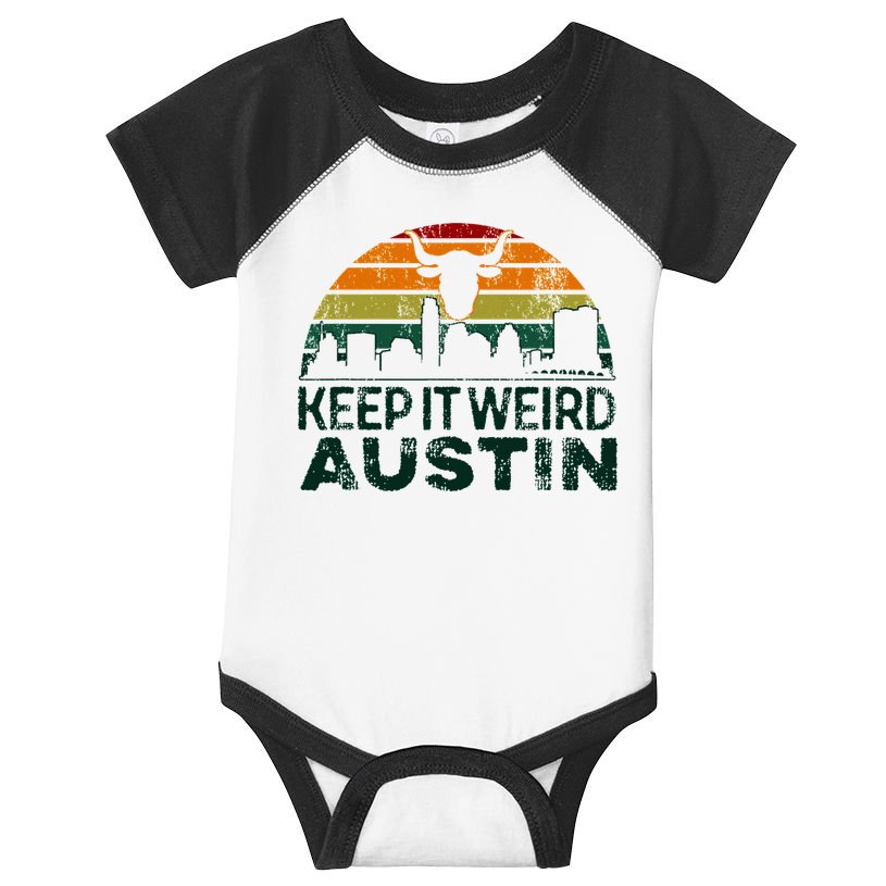 Keep Austin Texas Weird For Austinite Infant Baby Jersey Bodysuit