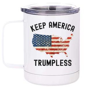 Keep America Trumpless 12 oz Stainless Steel Tumbler Cup