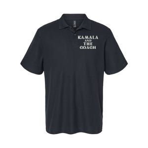 Kamala And The Coach For Kamala Harris Tim Walz 2024 Softstyle Adult Sport Polo