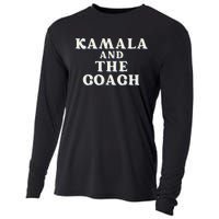 Kamala And The Coach For Kamala Harris Tim Walz 2024 Cooling Performance Long Sleeve Crew