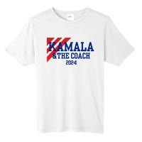 Kamala And The Coach 2024 Kamala Harris Tim Walz Tall Fusion ChromaSoft Performance T-Shirt