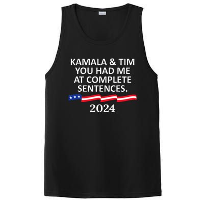 Kamala And Tim You Had Me At Complete Sentences PosiCharge Competitor Tank