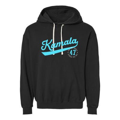 Kamala Athletic Team 47th President For The People Garment-Dyed Fleece Hoodie