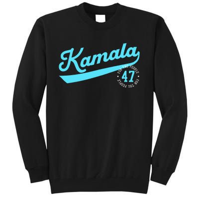 Kamala Athletic Team 47th President For The People Tall Sweatshirt