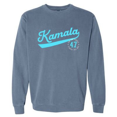 Kamala Athletic Team 47th President For The People Garment-Dyed Sweatshirt