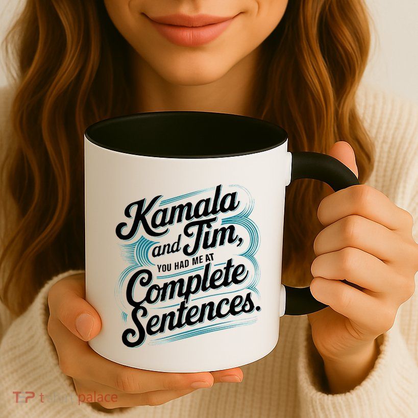 Kamala And Tim You Had Me At Complete Sentences Mug