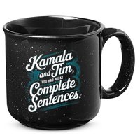 Kamala And Tim You Had Me At Complete Sentences 15oz Campfire Ceramic Mug
