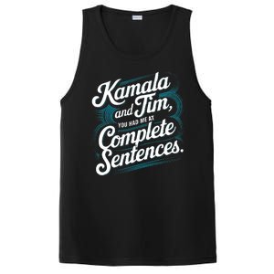 Kamala And Tim You Had Me At Complete Sentences PosiCharge Competitor Tank