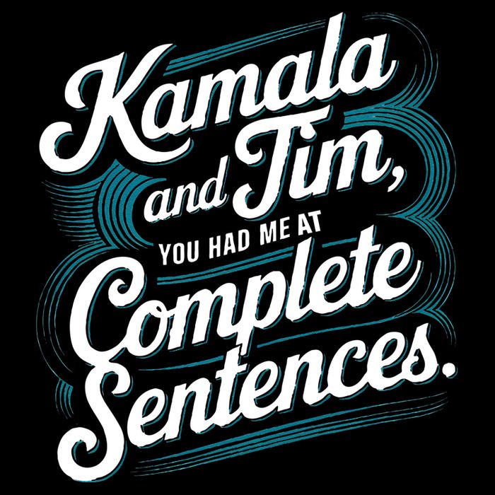Kamala And Tim You Had Me At Complete Sentences Cropped Pullover Crew
