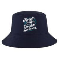 Kamala And Tim You Had Me At Complete Sentences Cool Comfort Performance Bucket Hat