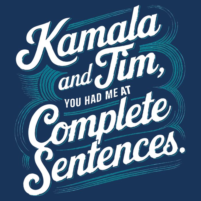 Kamala And Tim You Had Me At Complete Sentences 16 in Basic Backpack
