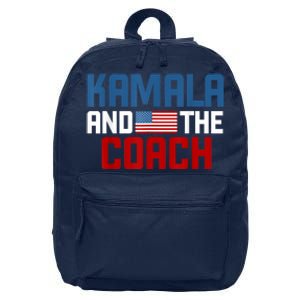 Kamala And The Coach 16 in Basic Backpack