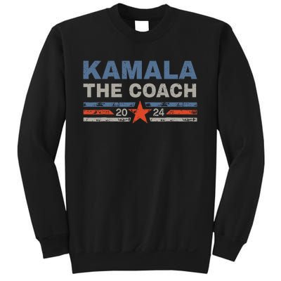 Kamala And The Coach 2024 Election Kamala Harris Tim Waltz Sweatshirt