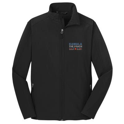 Kamala And The Coach 2024 Election Kamala Harris Tim Waltz Core Soft Shell Jacket