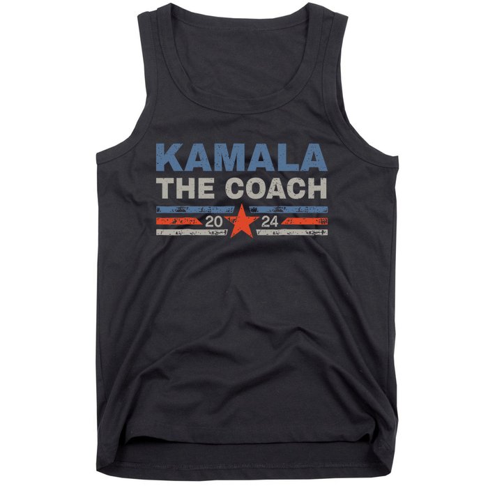 Kamala And The Coach 2024 Election Kamala Harris Tim Waltz Tank Top