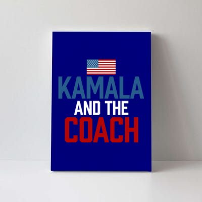 Kamala And The Coach Gift Canvas