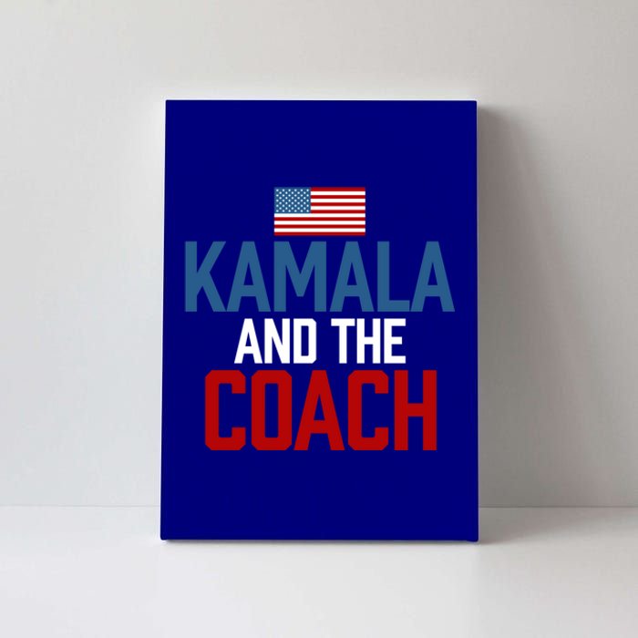 Kamala And The Coach Gift Canvas