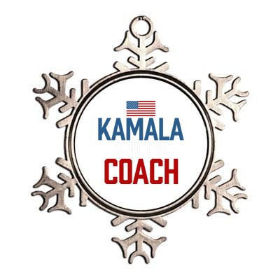 Kamala And The Coach Gift Metallic Star Ornament