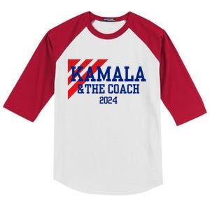 Kamala And The Coach 2024 Kids Colorblock Raglan Jersey