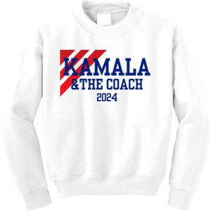 Kamala And The Coach 2024 Kids Sweatshirt