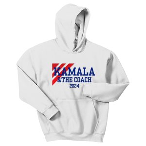 Kamala And The Coach 2024 Kids Hoodie