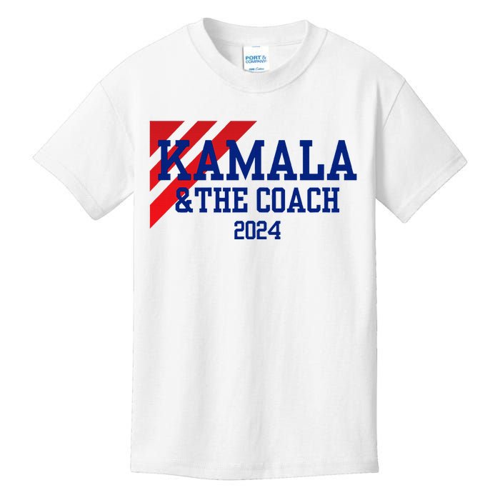 Kamala And The Coach 2024 Kids T-Shirt