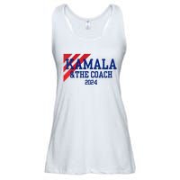 Kamala And The Coach 2024 Kamala Harris Tim Walz Ladies Essential Flowy Tank