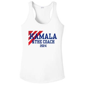 Kamala And The Coach 2024 Kamala Harris Tim Walz Ladies PosiCharge Competitor Racerback Tank